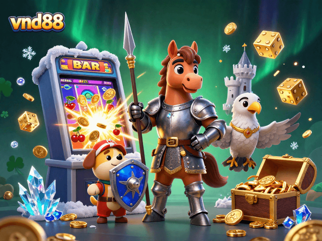 Experience thrilling gaming action with vnd88's immersive jackpot and casino games.