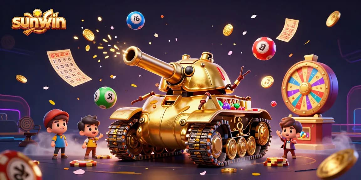 Engage with sunwin’s vibrant gaming universe featuring a golden beetle tank casino.