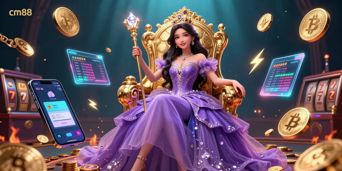 Experience thrilling gaming moments with cm88's vibrant casino scene showcasing stunning visuals.