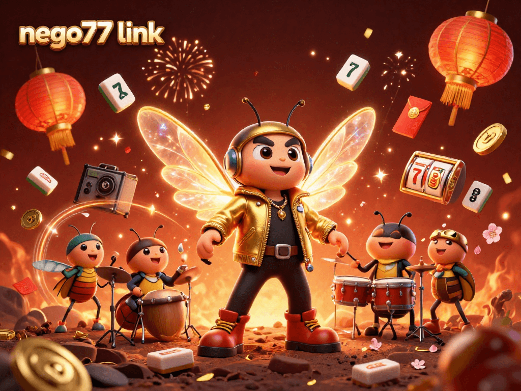 Win big with the nego77 link while enjoying vibrant casino-themed 3D festivities!