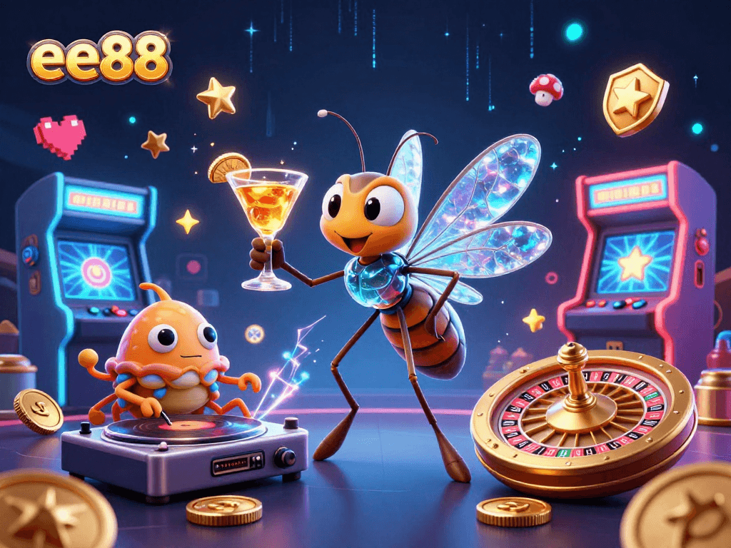 Experience thrilling gaming at ee88 casino with vibrant characters and dynamic action elements.