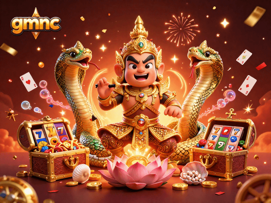 Experience gmnc’s thrilling casino atmosphere with vibrant characters and rich gaming elements.