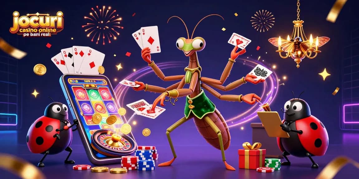 Joacă jocuri casino online pe bani reali cu sloturi, bonusuri și premii fabuloase!