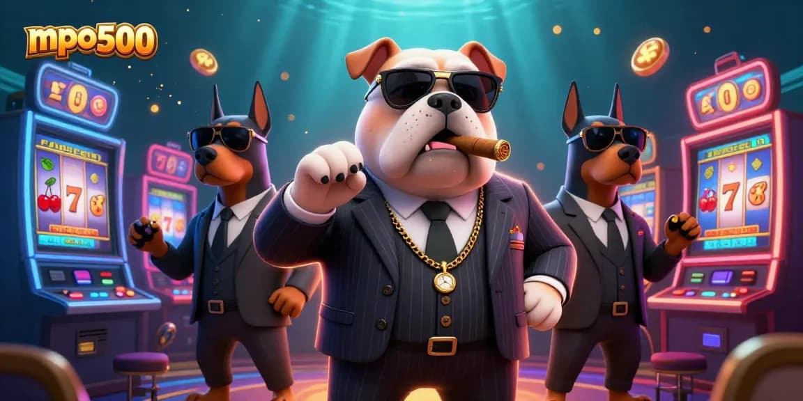 Experience the excitement of jackpots with mpo500's vibrant slot games featuring animated characters.