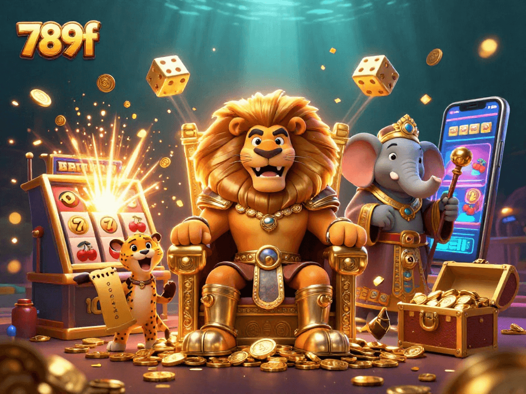 Engage with exciting casino action at 789f featuring dynamic 3D characters and explosive slot machines.