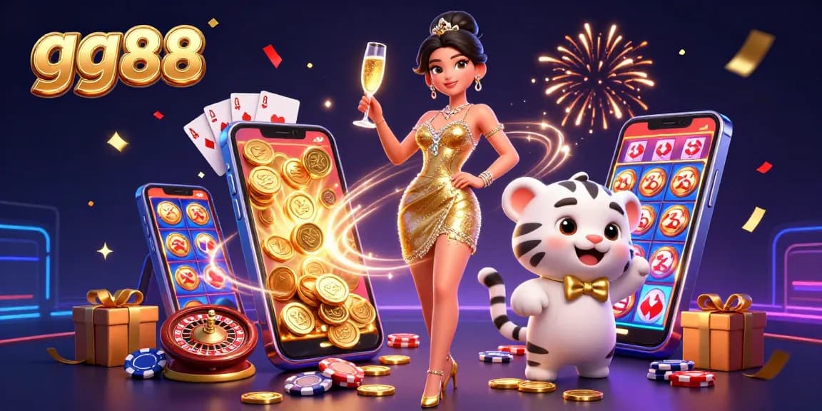 Play exciting slot games and win big at gg88 with a glamorous atmosphere and lucky charms.