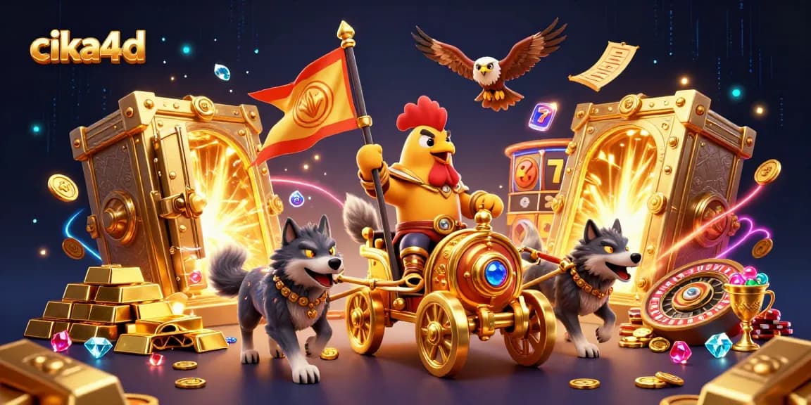 Spin and win with CIKA4D in this dynamic digital casino landscape bursting with treasures.
