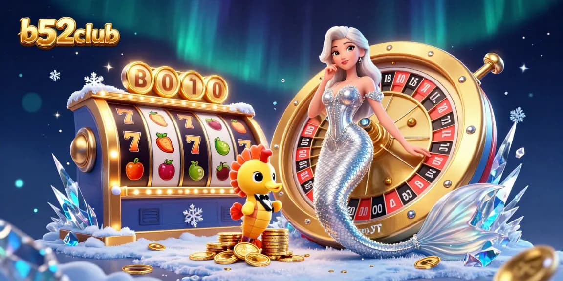 Experience the thrill at b52club with vibrant 3D slots and a glamorous casino scene.