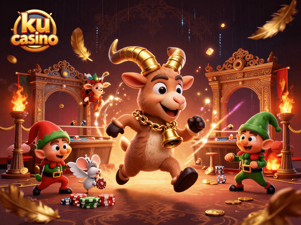 Engage with ku casino's thrilling holiday horror theme while enjoying festive casino action!
