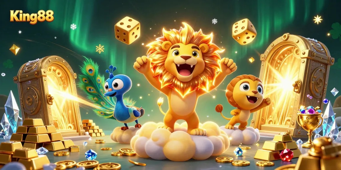 Experience King88's thrilling gaming adventures with dynamic elements and vibrant visuals.