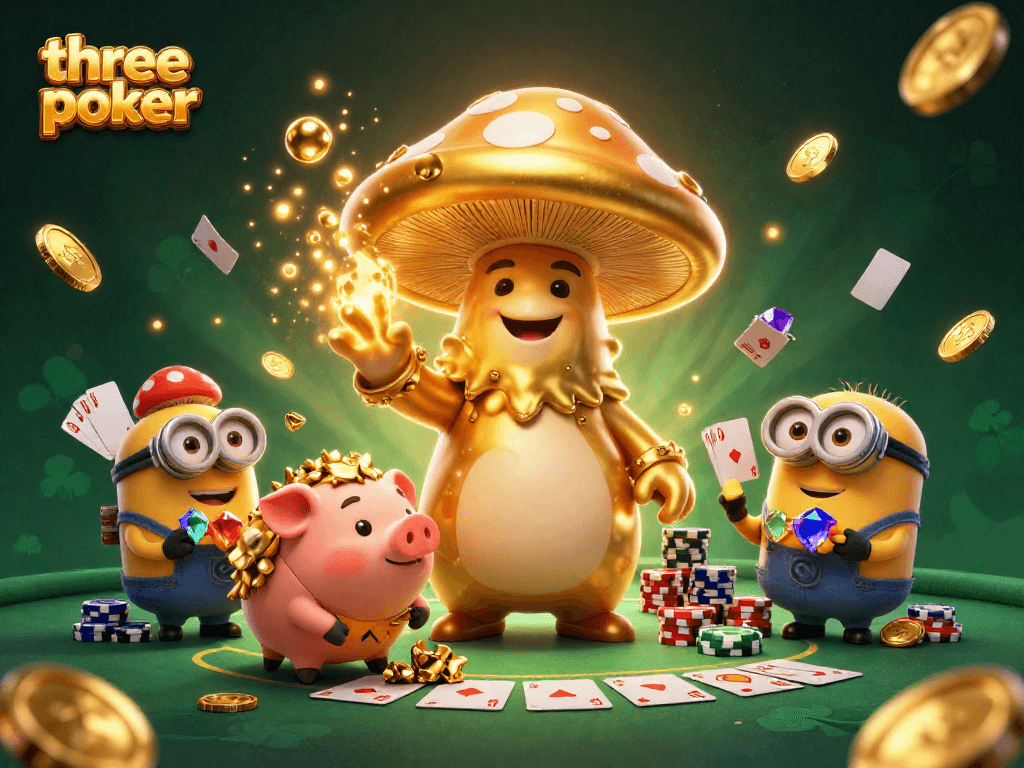 Experience the excitement of three card poker with magical treasures and dynamic gameplay elements.