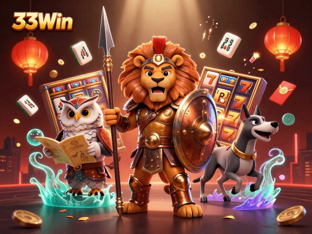 Experience thrilling gaming adventures at 33Win with dynamic elements and visual richness.