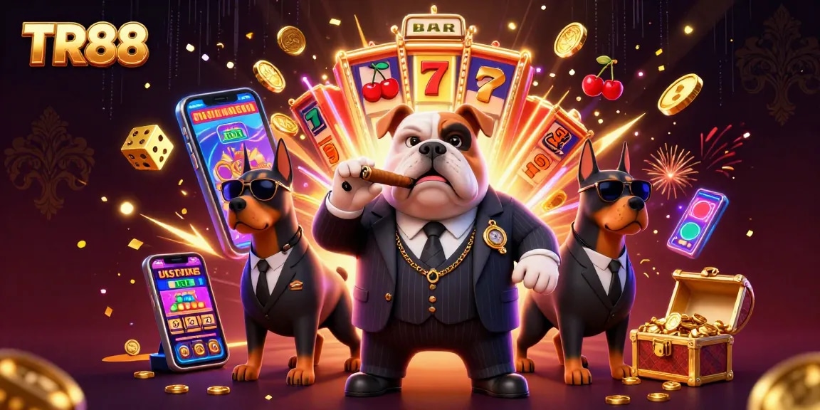 Players immerse themselves in TR88's dynamic casino experience with vibrant 3D elements and gaming excitement.