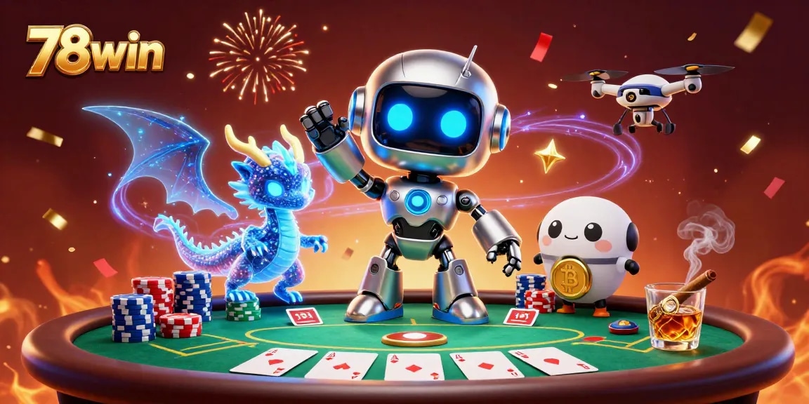 Engage in thrilling poker action with 78win's vibrant and dynamic casino scene.