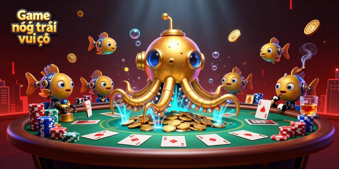 Play Game nông trại vui vẻ with vibrant graphics showcasing exciting poker action and dramatic visuals.
