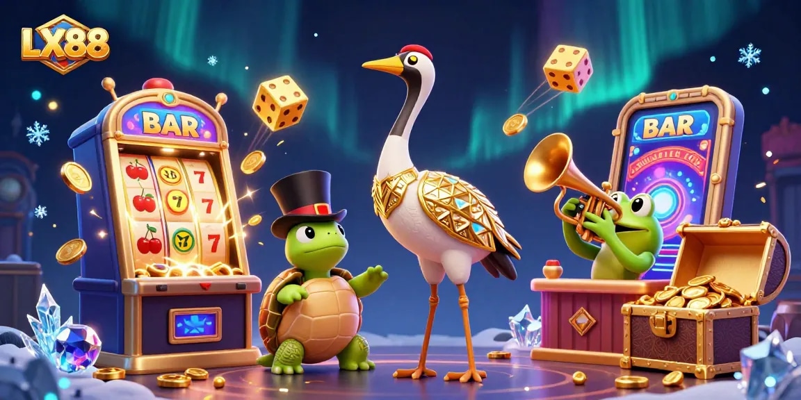 Play exciting games at LX88 with explosive jackpots and vibrant casino elements.