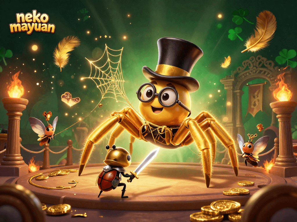 Experience exciting wins with neko may mắn in this vibrant casino illustration set.