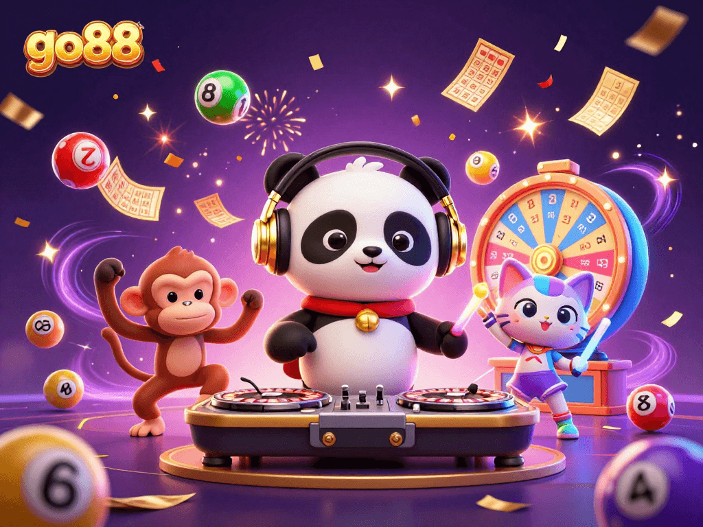 Experience the excitement at go88 with dynamic lotto visuals and interactive gaming elements.