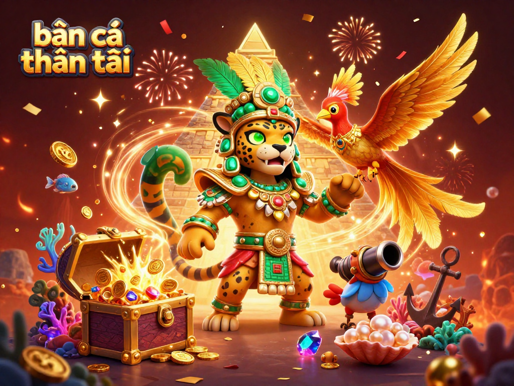 Engage with bắn cá thần tài strategy through vibrant underwater realms with treasure and excitement.