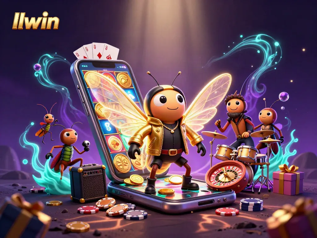 Experience the exciting gaming atmosphere with llwin's vibrant 3D casino scene featuring lively characters and engaging gameplay.