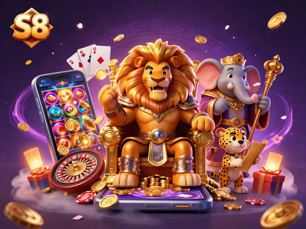 S8 enhances your gaming experience with its dynamic casino atmosphere and rich character interactions.