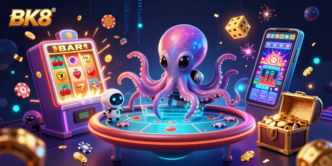 Experience thrilling gameplay with BK8's exciting casino features, vibrant alien characters, and jackpot wins!