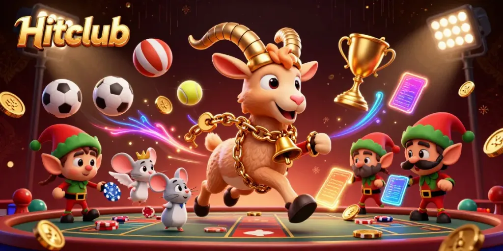 Experience thrilling gameplay at Hitclub's holiday-horror casino with captivating characters and festive energy