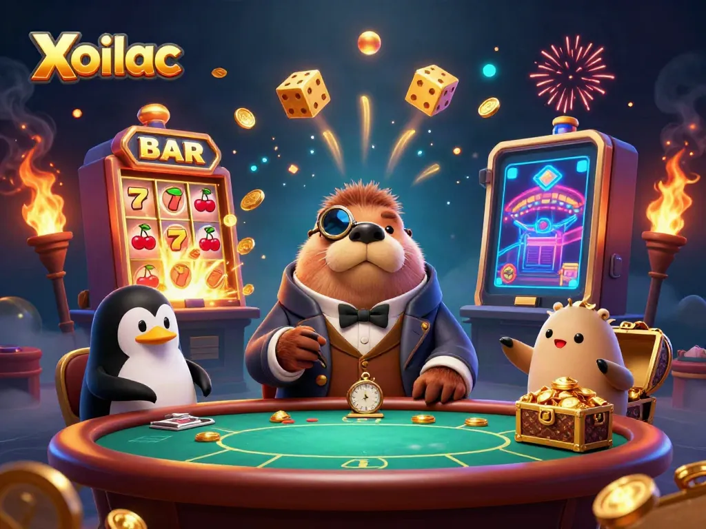 Xoilac offers thrilling gambling action at a dynamic poker table with underwater creatures.
