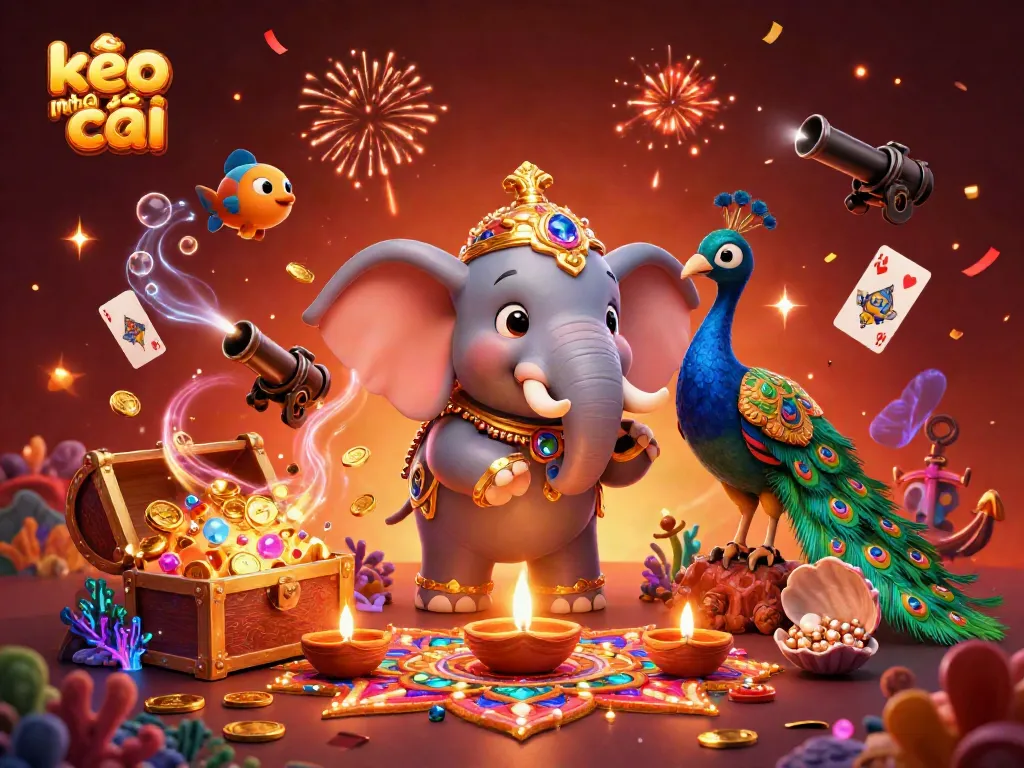 Winning strategies with kèo nhà cái illustrated by vibrant characters and dynamic casino elements.