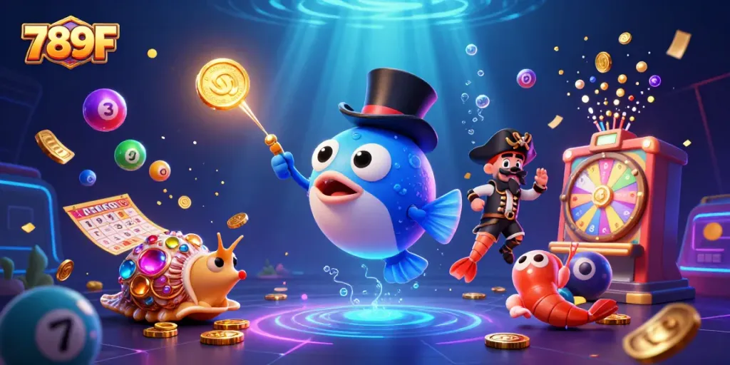 Experience thrilling wins with 789F's dazzling casino adventure featuring vibrant gameplay elements.