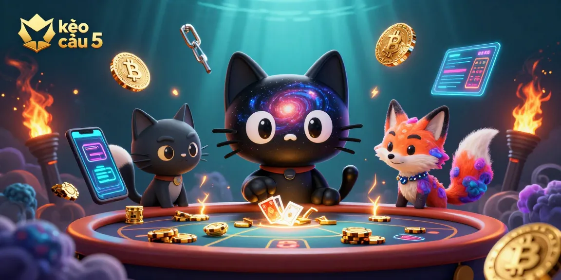 Engage with kèo nhà cái 5 through an immersive cosmic casino adventure.