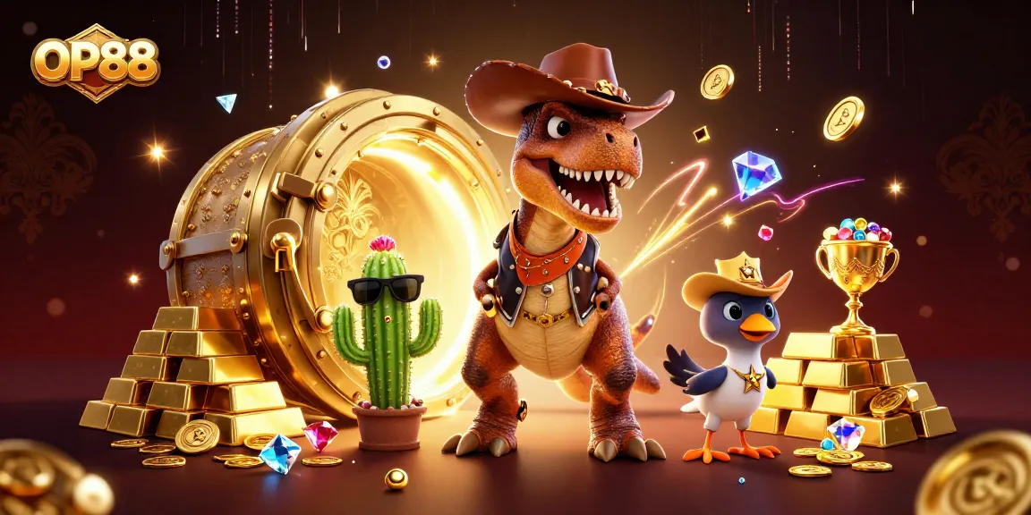 Enjoy winning big at OP88 with exhilarating casino games and vibrant 3D characters!