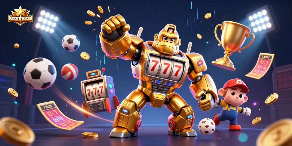 Bet on the thrilling action of keonhacai with 3D characters and vibrant sports elements.