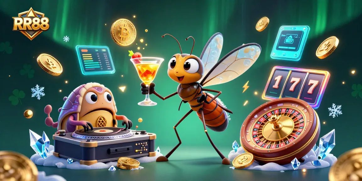 Engage in thrilling activities at RR88 by playing vibrant casino games featuring slot reels and a unique 3D design.