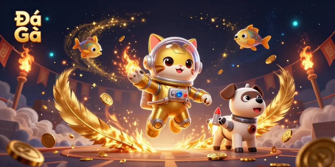 Engage in Đá Gà battles with a spectacular arena design and vibrant characters.