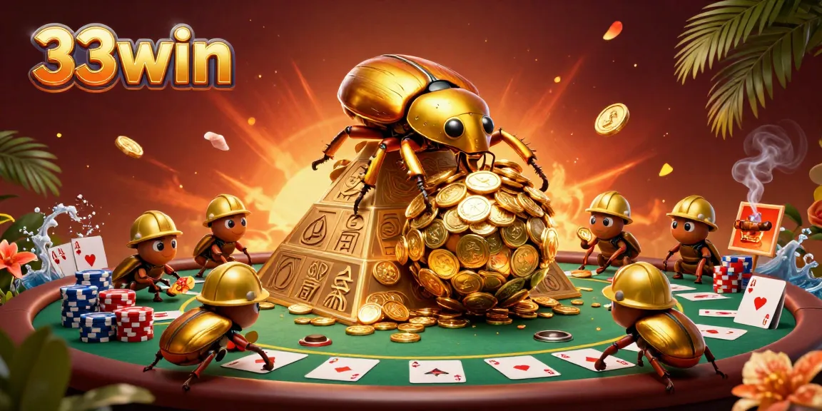 Play and win big with 33win at the vibrant casino pyramid adventure.