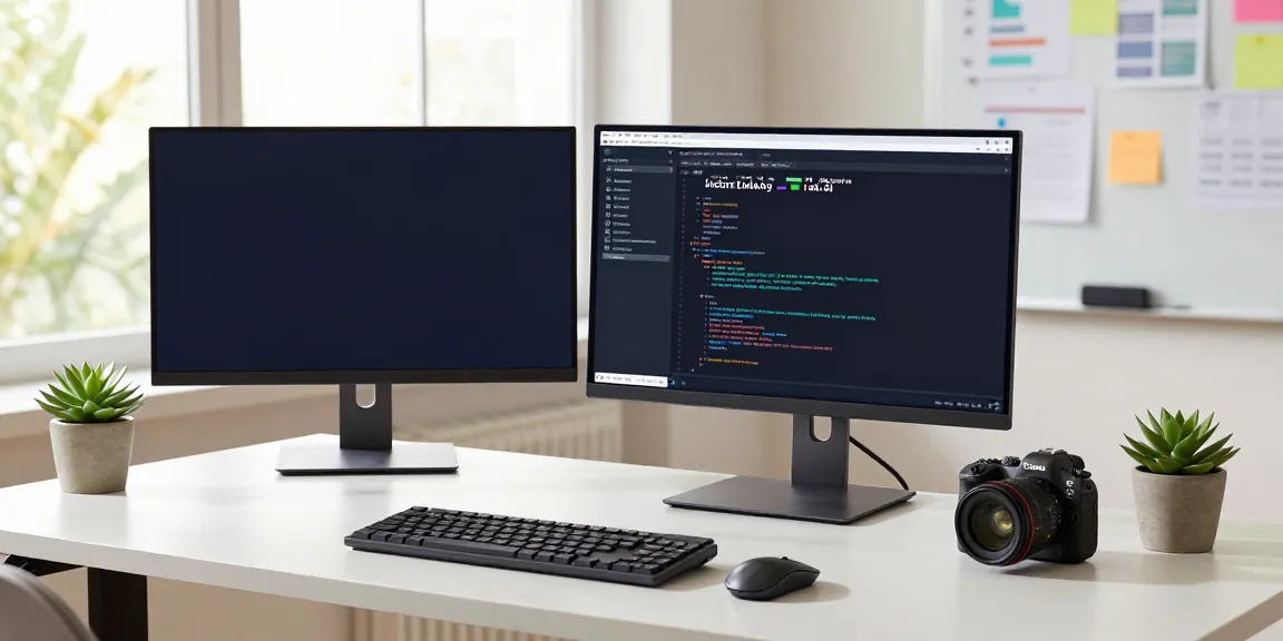 Web developer utilizing instant indexing tools in a modern tech workspace.