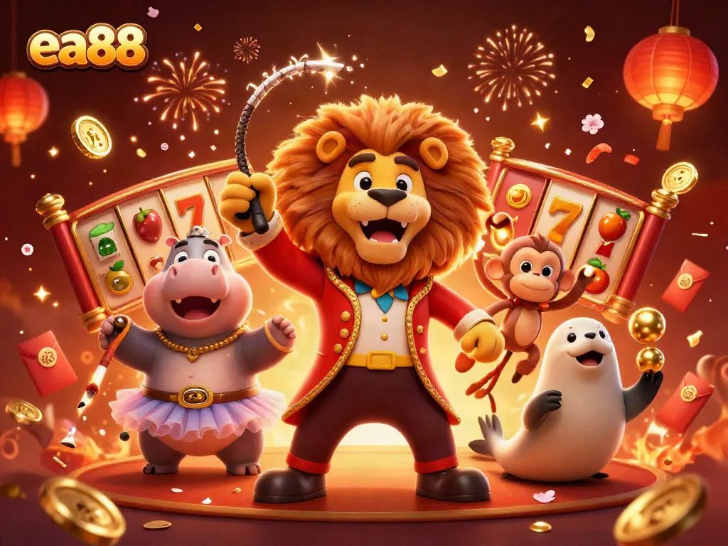 ea88 chơi trò chơi sòng bạc với hổ và chú hải cẩu đầy màu sắc