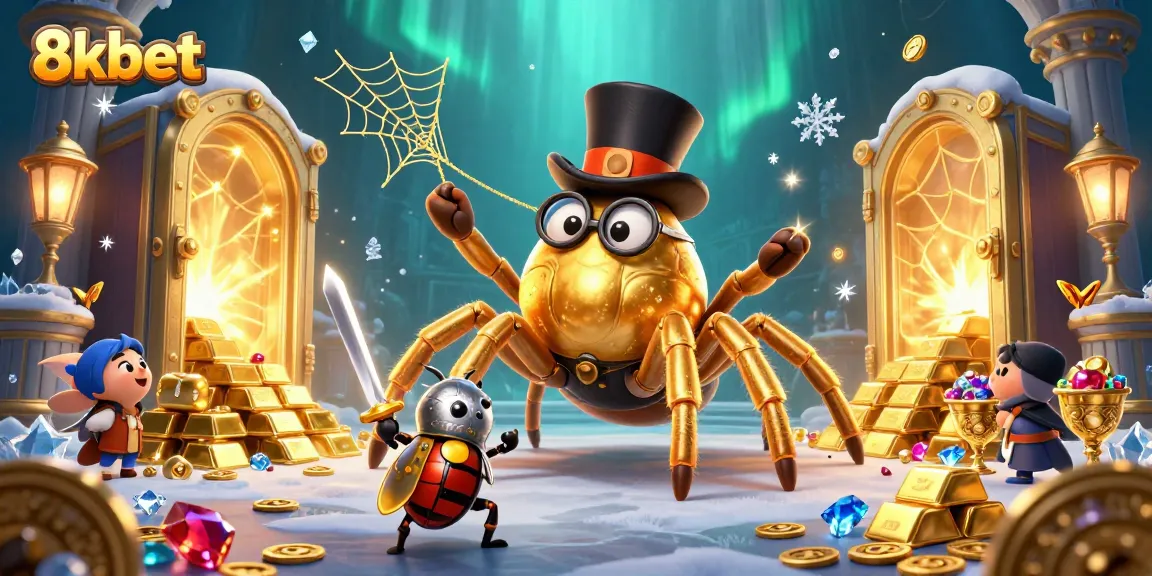 Engage in thrilling gameplay at 8kbet, where exciting casino adventures await amidst golden treasures.