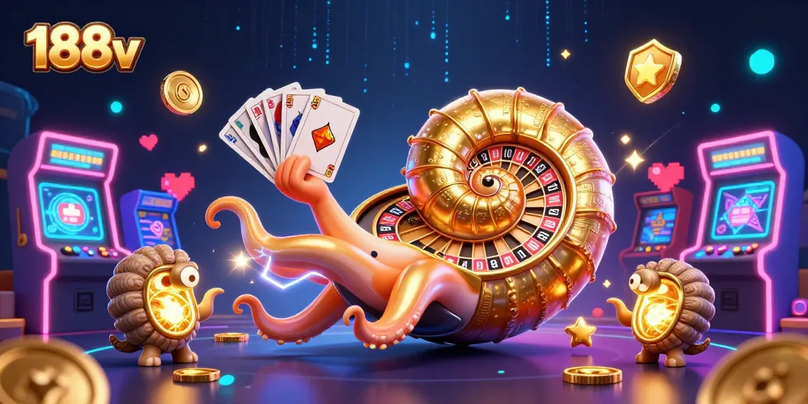 Play and win big at 188v with vibrant 3D casino action featuring unique games and lively characters.