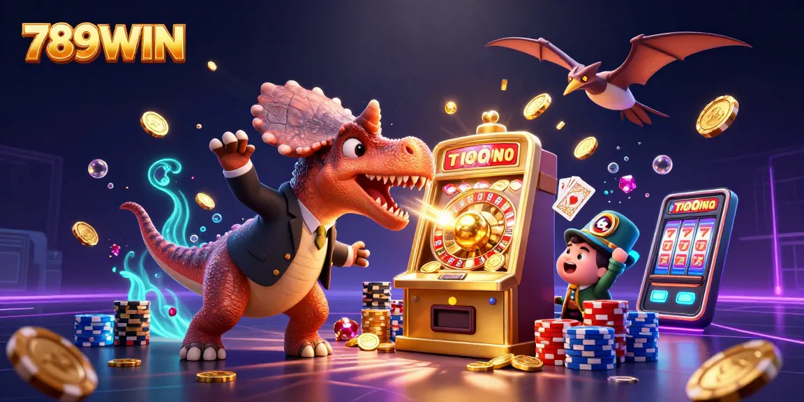 Experience thrilling jackpots at 789WIN with vibrant illustrations of winning moments and excitement.