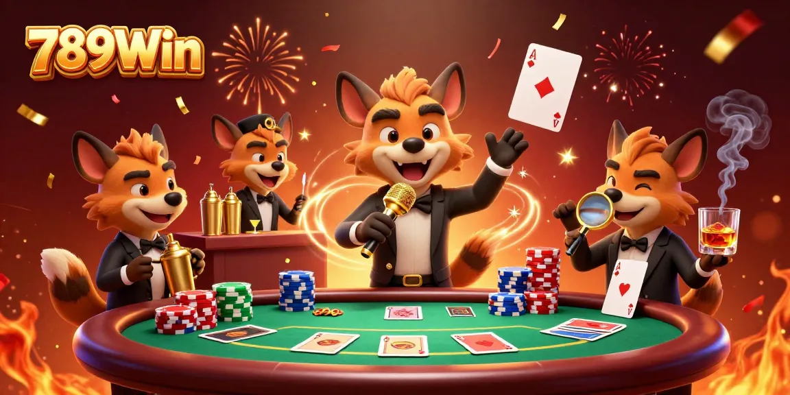 Join the fun at 789Win's dynamic comedy casino, mixing laughter and poker thrills!