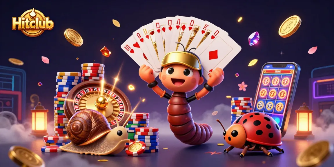 Experience the thrill of Hitclub gaming with dynamic 3D characters, colorful elements, and immersive casino action.