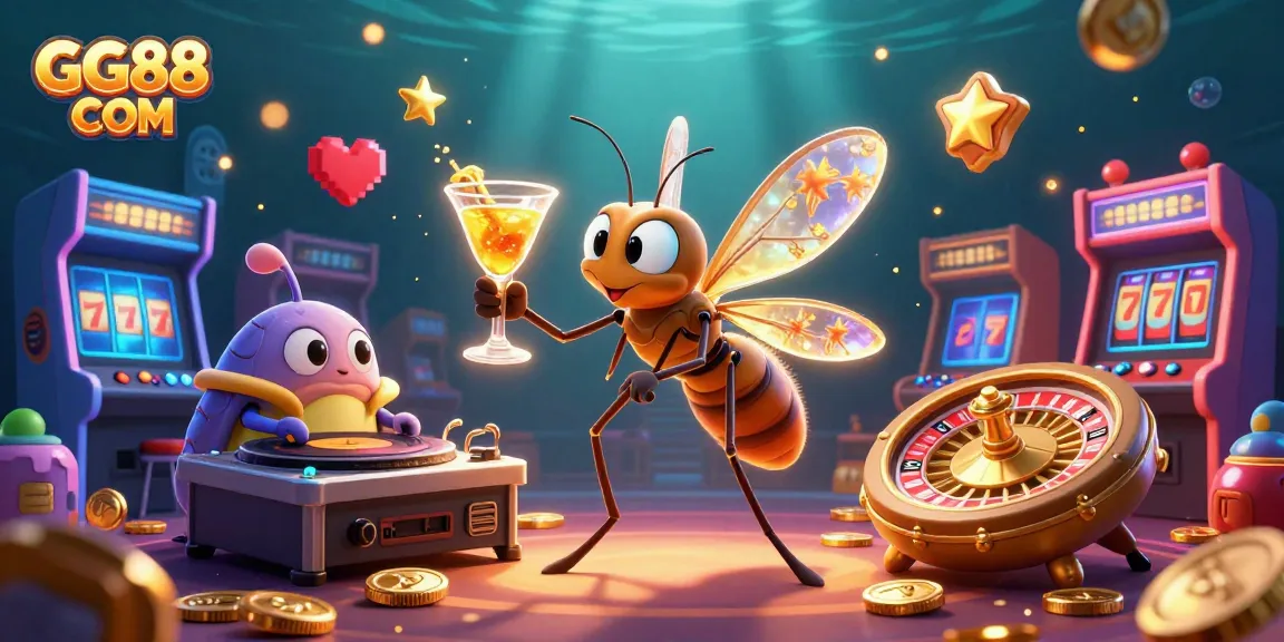 Experience exciting gameplay at GG88 COM with vibrant 3D characters in a buzzing casino atmosphere.