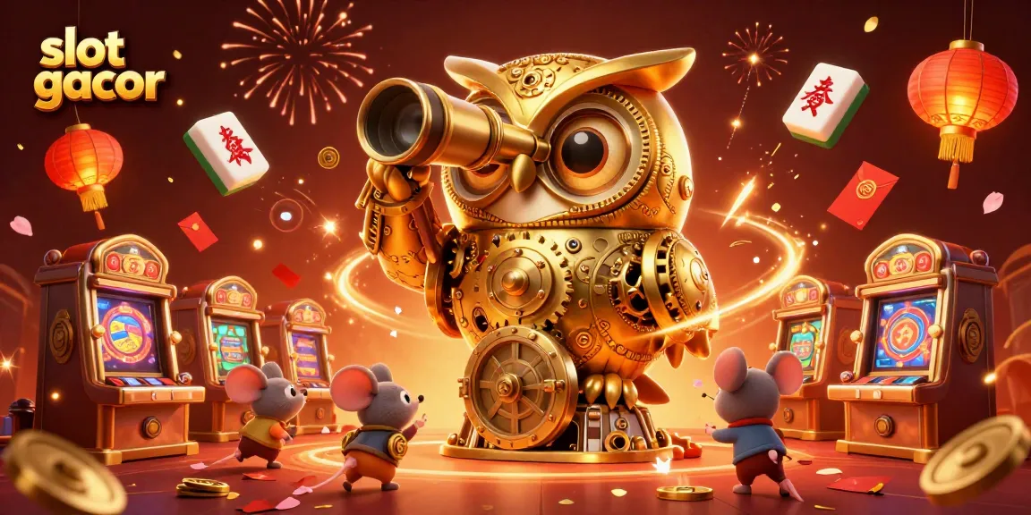 Experience the excitement of slot gacor with our vibrant casino illustration showcasing dynamic characters and colorful symbols.