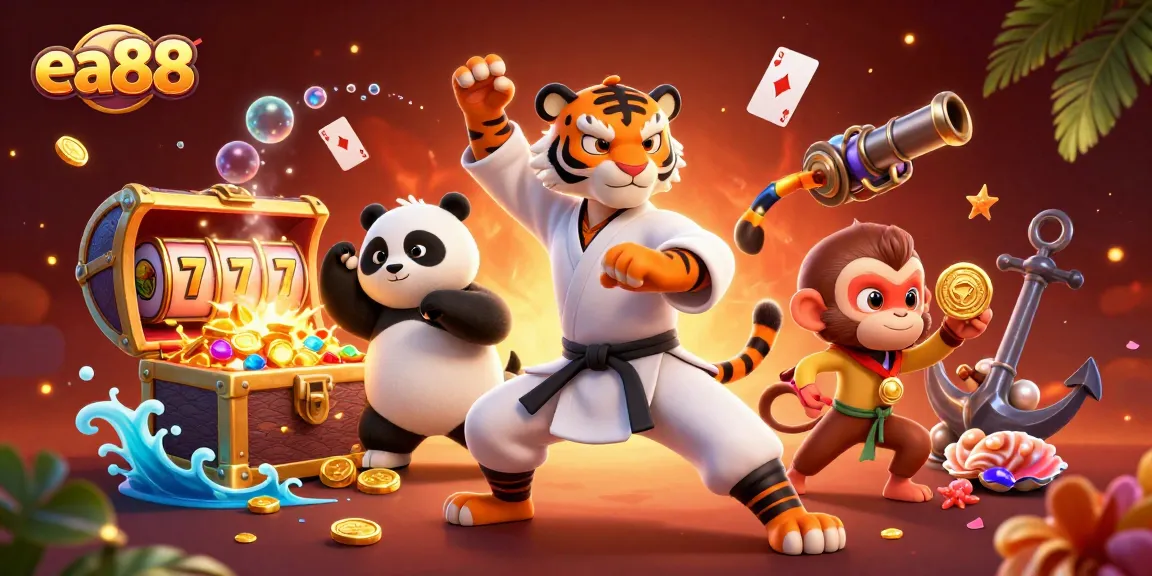 Experience the thrill of gambling with ea88 while winning big at colorful slot reels!