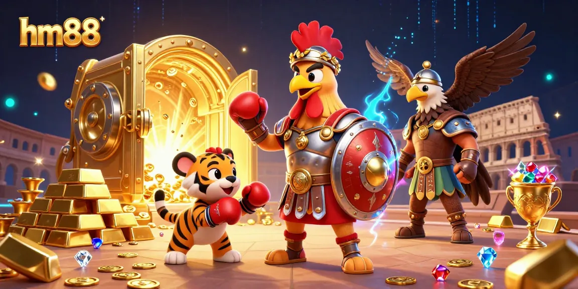Bet on hm88 for unforgettable gaming experiences featuring an epic colosseum showdown.