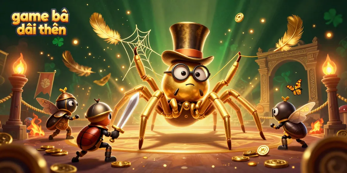 Engage in the vibrant world of game bài đổi thưởng with a captivating 3D illustration showcasing dynamic characters and rich visuals.