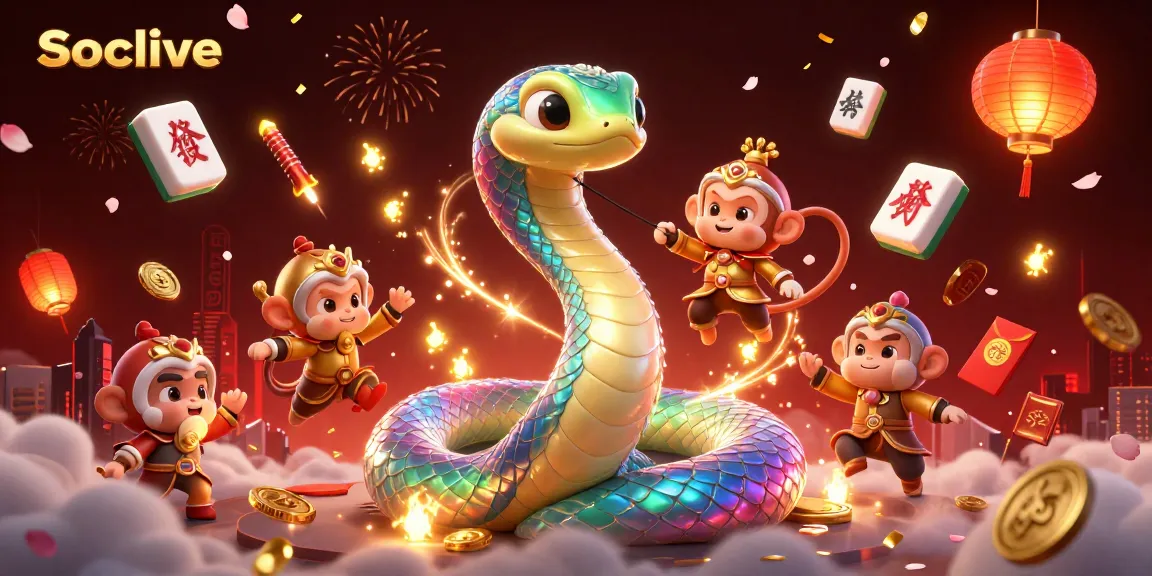Socolive offers an immersive online gambling experience with vibrant visuals and engaging characters.