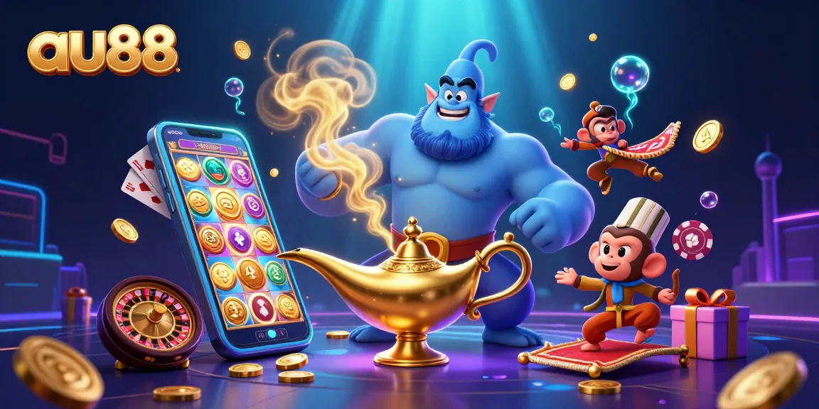 Spin vibrant slots and enjoy rich casino adventures with au88's magical gaming experience.